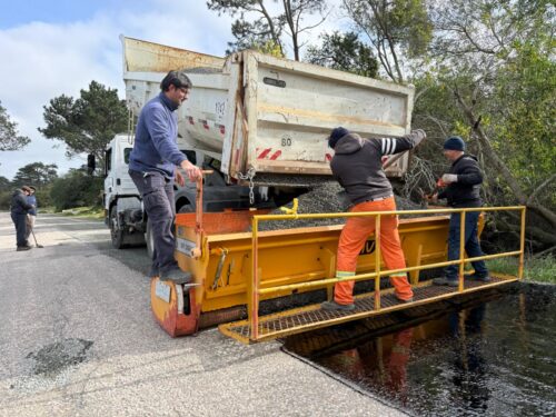 Más obras viales en beneficio de los vecinos de Maldonado
