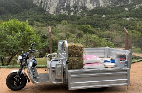 ECFA incorporó un triciclo eléctrico destinado a tareas operativas